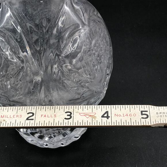 Vintage Bohemian Crystal Sunflower Wine Whisky Spirit Decanter with Stopper - Picture 12 of 12